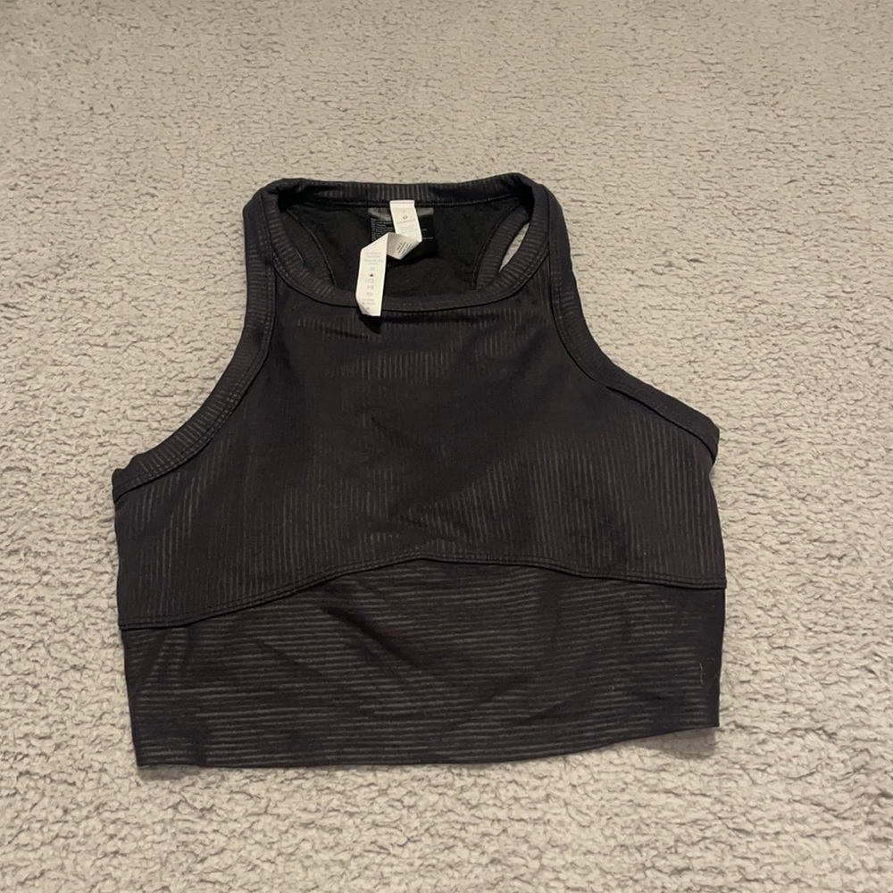 lululemon Blissful Bend Tank Top Black Size 4
